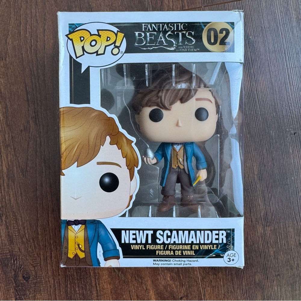 Fantastic Beasts Newt Scamander Pop! Vinyl Figure #02
